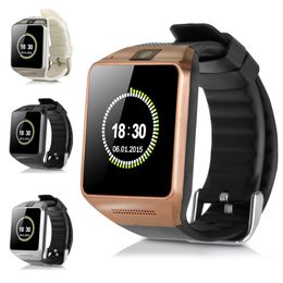 EU Stock! 2015 GV08 relógio inteligente Bluetooth Smartwatch para Smart Android Phones com o apoio da câmara SIM Card GV08 inteligentes Relógios