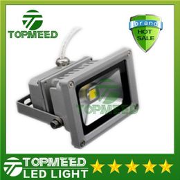 DHL IP65 Waterproof 10W Led Floodlight Outdoor Project Lamp LED Floodlights Warm/Cool White 10W COB Chip 85-265V Super Bright lighting 20