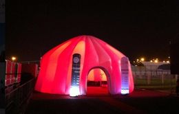 Advertising Inflatable Dome Tent 6m Portable White Camping House Air Blow Up Igloo For Promotion Events