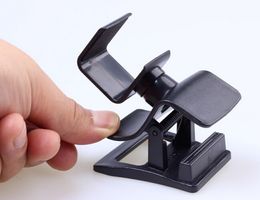 Mini Adjustable TV Clip Monitor Mount Plastic Holder Stand Clamp For Playstation PS 4 PS4 Eye Motion Camera Clip Holder Retail Box Q1