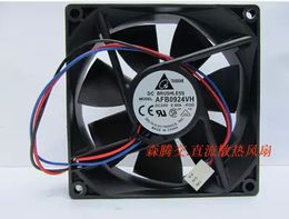 The original Delta AFB0924VH-F00 24V 0.40A 92*92*25 3 line with speed inverter industrial computer cooling fan