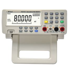 Freeshipping ICI VC8145 Digital Bench Top DMM Multimeter Temperature Meter Tester PC Analog 80,000 counts Analog Bar Graph w/ 23 segments