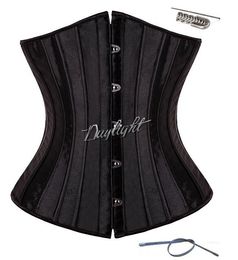 24 Plus Size Steel Boned Waist Cincher Waist Trainers/ Bustier Waist Training Corsets Underbust Corset Body Shapers 23051