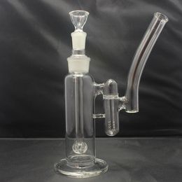 10 inch Double chambers Glass Hookah with removable showerhead downstem, and an extra diffuser within the second chamber