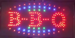 New arriving super brightly customized led signs BBQ neon eye-catching slogans indoor size 19x10 inch