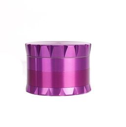 The New Crown Crown Metal Tobacco Grinder Aluminium Alloy Flat Grinder Yanju Layer 4