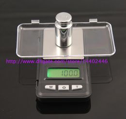 20pcs Mini LCD Electronic Pocket 200g x 0.01g Jewelry Gold Coin Digital Scale Scales Balance Portable