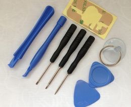 8 in 1 Schraubendreher Sucker Pry Reparatur Öffnungswerkzeug Kit Set für iPhone 4 4S 4G 5 5C 5S 6 6Plus 100 Sätze/Los