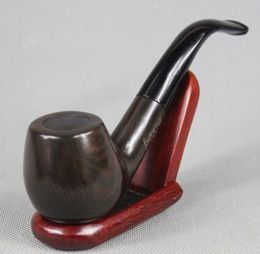 Wholesale hot sell Smoking Accessories Ebony tobacco pipes 9mm Philtre element 1371