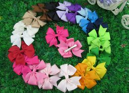 bows baby ribbon bows withclip baby boutique hair bows hairclips girls hair accessories 20pcs lot