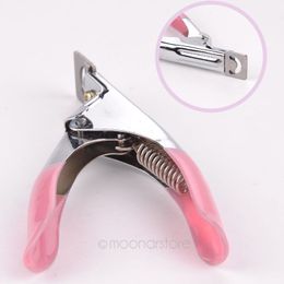 Wholesale-Hot Sale Manicure Nail Cutter Stainless Steel Nail Clipper Acrylic Gel False Nail Tip Cutter Clipper Nail Scissors