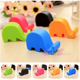 Universal Cartoon Elephant Dolphin Cat Stand Compact Holder Mounts Chair Seat Cradle Stand For iPhone Samsung Mobile Cell phone Tablet