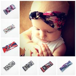 lady Baby Girl's Fashion Cross Knot Turban Twist Headband Cotton Head Wrap Knotted Soft Headband Headwrap Photo Prop hair accessories F