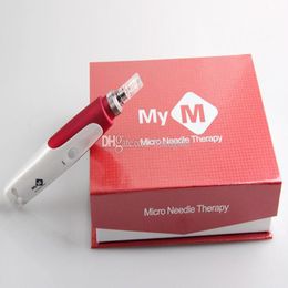 Electric derma stamp MYM derma pen (Each set Comes with 2 cartridges) MYM micro needle roller,beauty equipment