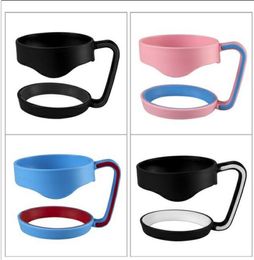 Plastic cup Handle 30oz cups holder For Tumbler Cup Black Handle Hand Holder Fit Travel car Mugs Drinkware handles Outdoor Gadgets