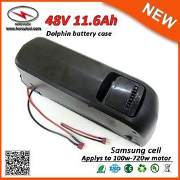 Highly Reliable Long Lasting 48V Lithium Ion Battery 11.6Ah New Bottle Dolphin 48V Battery for 700W Electric Bike with Charger