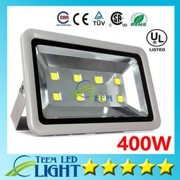 X10 DHL 400W Led Floodlights High Power Outdoor flood light Led Gas Station Lighting Waterproof Warm Cold White Led Canopy Lights AC 85-277V