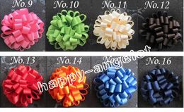 100pcs flower hair bow loopy bow Loopy Grosgrain Ribbon Bows girls baby hair bow hair accessories HD3236