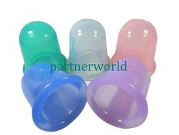 Free Shipping Beauty Care silicone Massage Cupping Anti-cellulite Cups beauty therapy massage cupping cup 1000pcs/lot