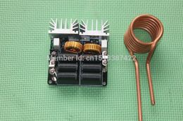 Wholesale-1000W ZVS Low voltage induction heating board module/Tesla coil free shipping