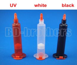 5CC Amber Syringe Barrels Amber/Black/Clear / UV Block Cartridge 500pcs/lot