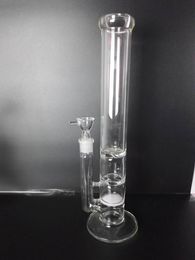 H:40CM Bongs cheap for sale free shipping oil rigs glass water bong with triple honeycomb smoking hookahs