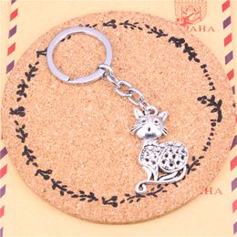 Keychain capuchin cat Pendants DIY Men Jewellery Car Key Chain Ring Holder Souvenir For Gift