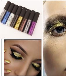 Shimmer Glitter Eye Shadow Diamante Shimmer Maquiagem Pigmento Lip Highlighter