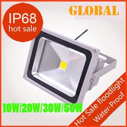 LED Floodlight Outdoor 10W 20W 30W 50W 70W 100W 150W 200W Waterproof IP68 Warm Cool white Landscape COB Flood Lights Wall Wash Light