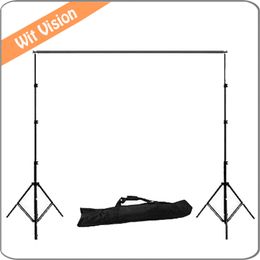 Freeshipping 2.6m*3m/8.5ft*9.8ft Photo Background Backdrop Support Stand System Kit Set