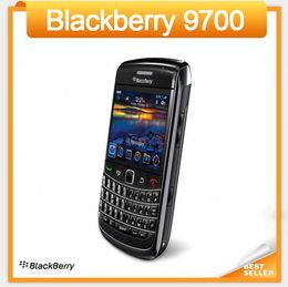 2016 Promotion Original Unlocked Blackberry 9700 Bold 9700 3G Mobile phone GPS WIFI Bluetooth refurbished phone free shipping