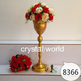 Wedding decoration mental flower vase Centerpieces For Wedding 16 Table
