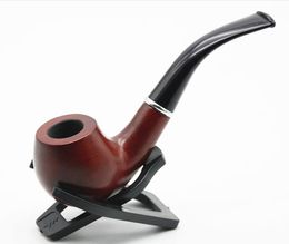 The Red Resin Pipe Philtre Pipe Holder 150mm