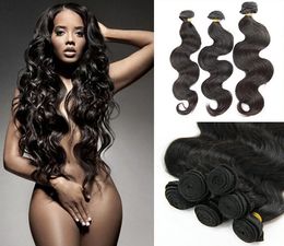 Grade 5A Qualified Brazilian Indian Peruvian Malaysian Mongolian Virgin Remy Human Hair Body Wave,100% Human Weave Bundles