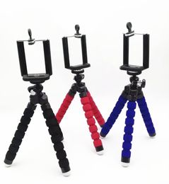 Holder Flexible Octopus Tripod Bracket Selfie Stand Mount Monopod Camera Stand Flexible Leg Tripod Accessories for iphone 6s Samsung Camera