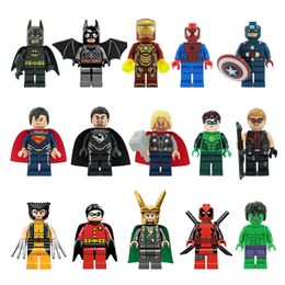 -Großhandel Hawkeye, General Zod, Iron Man, Hulk, Thor, Superman, Captain America, Spider-Man, Loki, Wolverine, Robin, Deadpool, Green Lantern, Batman