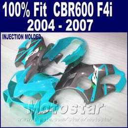 abs injection Moulding for honda cbr 600 f4i fairings 2004 2005 2006 2007 fairing kits 04 05 06 07 cbr600 f4i 7gifts qeqw