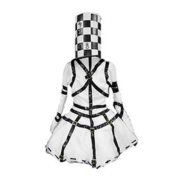 Madness Returns Alice Mad Hatter Dress Cosplay Costume 11