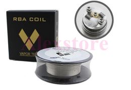 Bobina di resistenza al riscaldamento del filo in nichelcromo 80 stoppino Bobina da 30 piedi AWG 22g 24g 26g 28g 30g 32g Calibro per atomizzatore RDA RBA ricostruibile