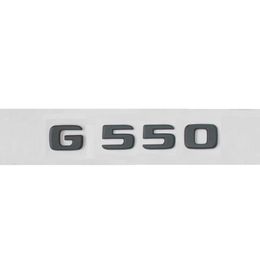 Black G 550 Trunk Letters Number Emblem Sticker for Mercedes Benz G550 2017