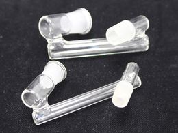 Vaping_Dream P007 Smoking Pipe Dropdown Glass Adapter 14mm/18mm Female Male Oil Rigs Bongs Pipe Tool Accessory Z Style