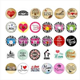 hook and clasp UK - Clasps & Hooks LOVE MOM Hookssnap Button Charm For Bracelet 30pcs   Lot GL011 Noosa,jewelry Making Supplier