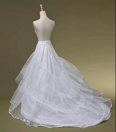 Wedding dress Chapel Train PETTICOAT pageant crinoline Prom gown UNDERSKIRT LY1529