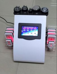 Portable 6 in 1 Lipo Laser Slim RF Cavitation Vacuum Weight Loss Shaping Lipolaser Machine