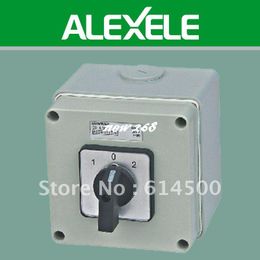 FREE SHIPPING Waterproof 56SW320C/O 3 Phase 500VAC 20A 3 Pole Forward Reverse Changeover Switch