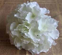 HOT Silk Hydrangea Flower Dia. 16cm/6.3" Artificial Flowers Hydrangeas for DIY Bridal Bouquet Wrist Corsage Wedding Centerpiece