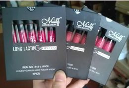 DHL Cosmetic M.N Lip Gloss Waterproof Makeup Lips Long Lasting 36 Colours Full Colours MN Lip Gloss velvet Matte lipstick Lip
