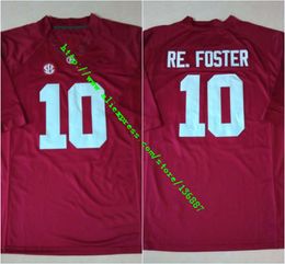 Factory Outlet- Customized #10 Reuben Foster Alabama Crimson Tide Ncaa College Football Jerseys 2015 New Style Ed Jersey Free Shipping