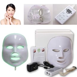 New Led Facial Mask Photon Light (Green Red Blue Color) Face Skin Care PDT Mask for Wrinkle removal Anti Skin Pigment etc