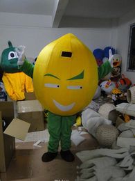 Professional cartoon Yellow fruit mascot costume cute cartoon clothing factory customized private custom props walking dolls doll clothing